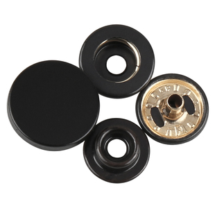 按压式免缝按扣金属四合扣钉扣摁扣衣服纽扣暗扣子母扣羽绒服扣子