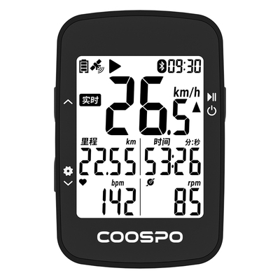 COOSPO自行车码表支持踏频传感器