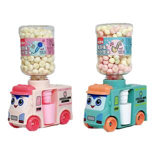 校巴小馒头饮水机校车巴士造型六一儿童节礼物创意营养饼干零食