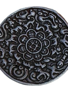 七宝缘藏传寒铁托甲金翅鸟吊坠天铁护法大鹏鸟挂坠国风藏式饰品