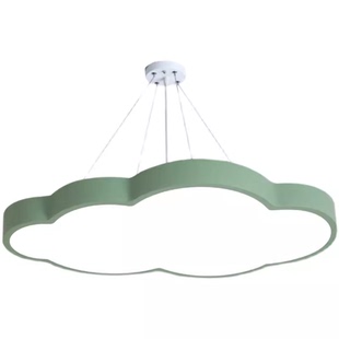 led幼儿园创意圆环形吊灯舞蹈学校儿童教育乐园钢琴房粉色教室灯