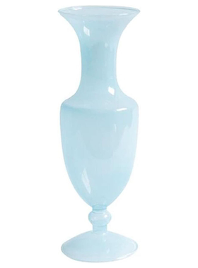 法式中古风玻璃花瓶奶玉Vintage
