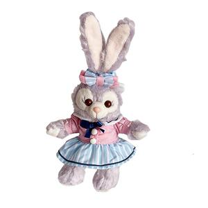 星戴黛露兔子毛绒钥匙扣女书包挂件公仔可爱挂饰玩偶蛋糕装饰礼物