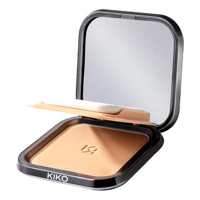 自带防晒干湿两用~kiko粉饼