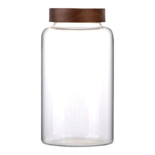 密封罐玻璃食品级家用高硼硅五谷杂粮咖啡豆厨房防潮收纳透明罐子