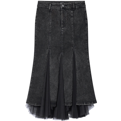 JuicyCouture橘滋鱼尾半身裙