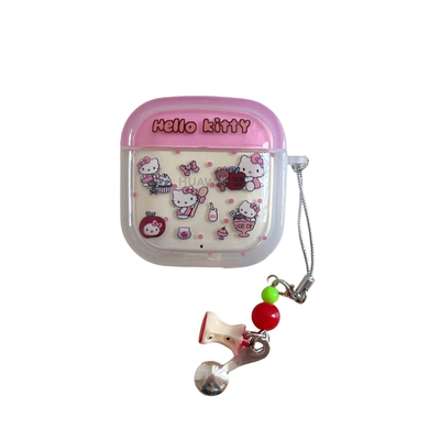 甜品凯蒂猫华为freeclip2耳机壳