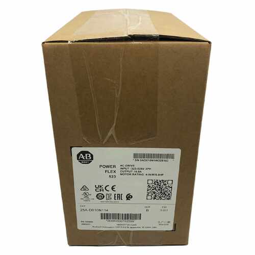 议价25A-D010N114罗克韦尔ABPowerFlex523变频器全新25AD010N114