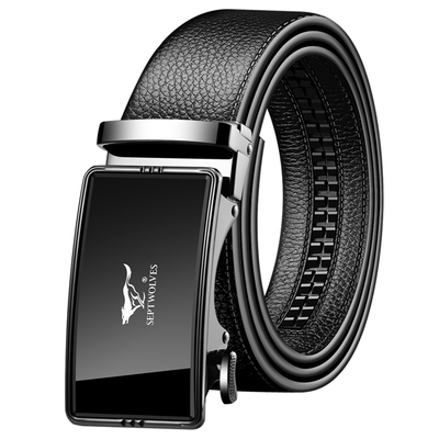 七匹狼男士皮带潮流自动扣腰带