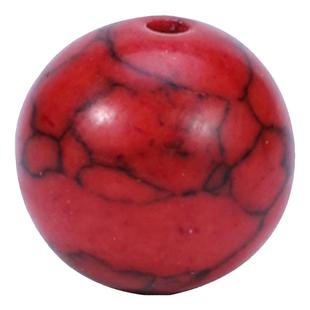 红松石蓝松石绿松石 复古DIY手工饰品手串项链配件圆散珠松石手链