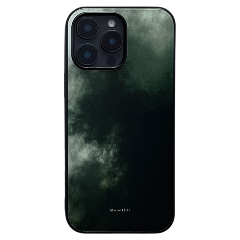 《青霭流玉》山月集新中式适用于iphone16promax苹果15/14pro华为小米安卓防滑全包玻璃原创国风高级感手机