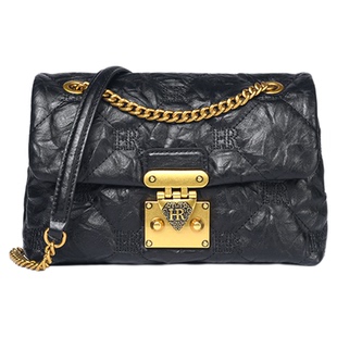 2026新款hr赫莲娜女包包小香风链条包腋下单肩斜挎包包牛皮真皮