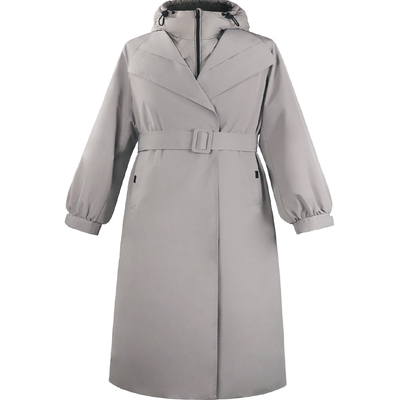 vhsnow风衣款羽绒服两件套