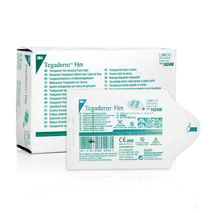 3M透明敷料医用无菌敷贴洗澡防水PICC静脉留置针导管固定贴1624W