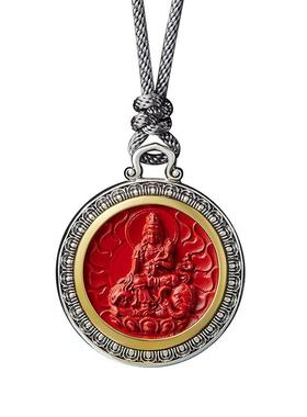 朱砂吊坠本命佛佛牌项链