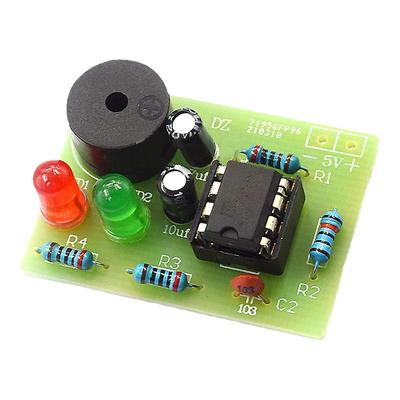 NE555多谐振荡器套件 NE555P无稳态电路 双闪灯电子DIY教学实训