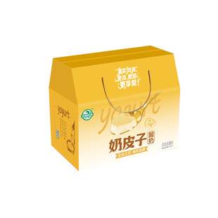 庄园牧场新鲜奶皮子酸奶风味发酵乳早餐好吃轻负担鲜奶搭配坚果