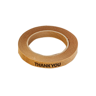 易撕牛皮纸外卖封口胶带奶茶烘焙咖啡饮料包装打包封口可手撕自粘