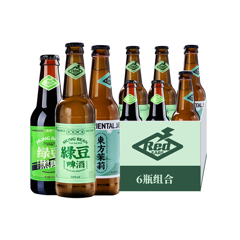 赤耳24瓶国产精酿啤酒