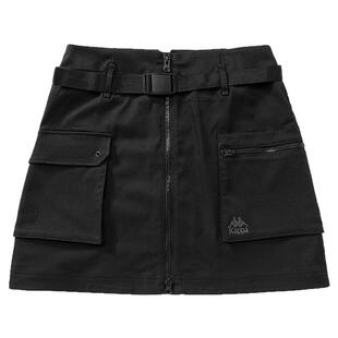 Kappa卡帕背靠背2026夏季新款短裙女工装A字短裙休闲时尚下装