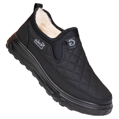 老北京布鞋棉鞋加绒加厚防滑防水