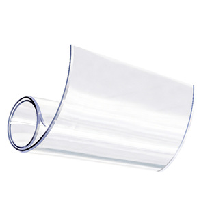 折叠椭圆形桌布塑料透明pvc软玻璃伸缩大圆桌桌垫防油免洗水晶板