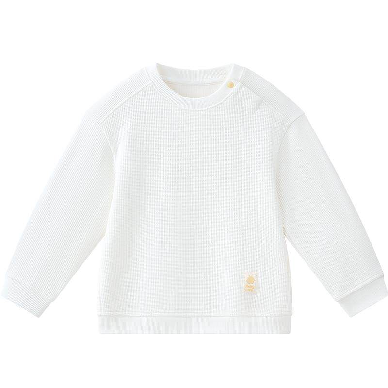 Babycare有机棉华夫格儿童卫衣