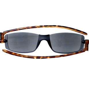 纳尼尼老花太阳镜女款超轻折叠便携无框墨镜高清老人眼镜男品牌