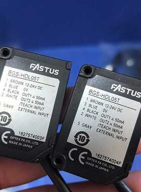 FASTUS奥泰斯激光传感器BGS-HDL05T，2个，日本