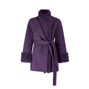 MD千亿【新年战袍中长款】2026显瘦百搭气质时尚休闲羊毛呢外套