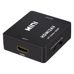 HDMI转AV高清转换器1080p 老电视机顶盒转接三色莲花头音频阿卡斯