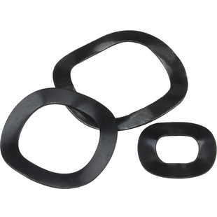 65锰波形垫圈波浪型弹性垫片三波峰弹簧垫圈M3M4M5M6M8M10-M16