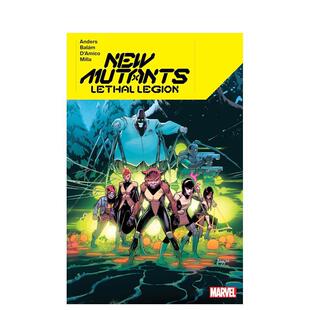 【预售】【Marvel】新变种人致命军团英文漫画简装进口原版书NEW MUTANTS LETHAL LEGION Javi Fernandez  Charlie Jane Anders