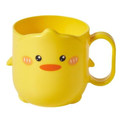 小黄鸭儿童刷牙杯无毛刺防摔