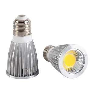 特价LED聚光灯杯COB铝材射灯泡E27螺口筒灯轨道灯餐厅光源店铺