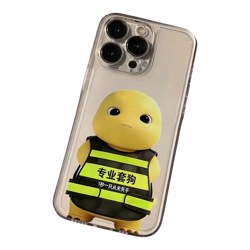 一加13T可爱打招呼专业套狗奶龙iPhone14苹果12卡通OPPORENO16透明软适用15PLUSins风手机壳创意小米17ProMax