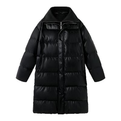 BJHG新款白鸭绒长款羽绒服