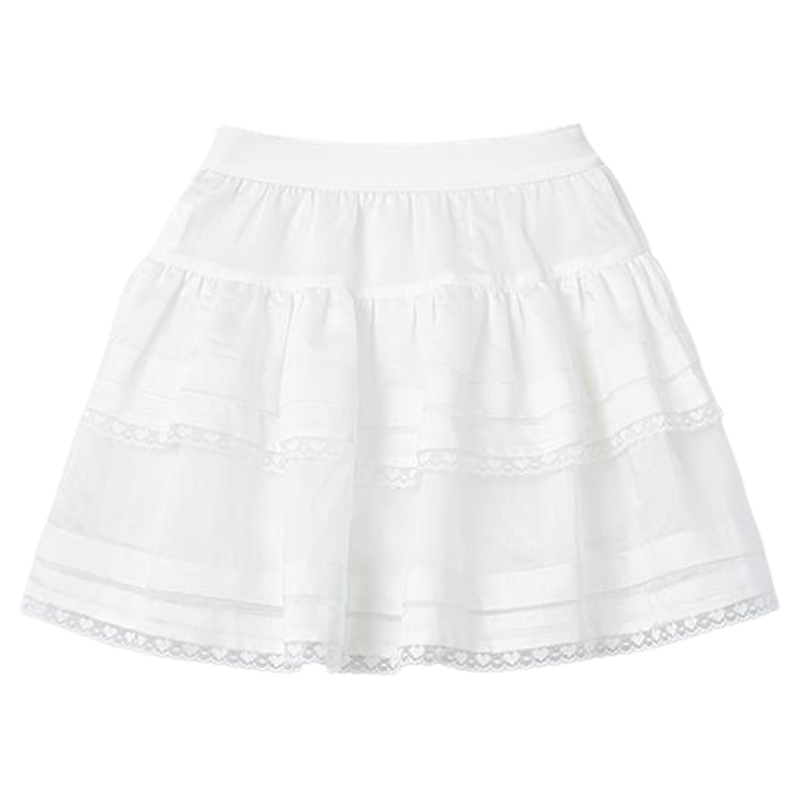 RBIGX瑞比克女童蕾丝短裙夏季