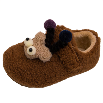 冬款儿童女二棉加绒保暖棉鞋