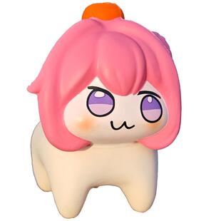 呆滞铸造局原创 doro doro捏捏乐 软体doro 手办摆件 妮姬