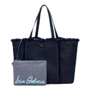 SAM EDELMAN山姆爱德曼新款大容量手提子母牛仔流苏托特女包IRINA
