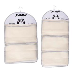 多层袜子收纳挂袋衣柜内衣内裤门后悬挂神器网兜宿舍收纳袋整理