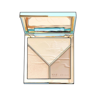 带防伪!4.0/3.0彩棠TIMAGE修容盘三色一体高光哑光自然提亮阴影