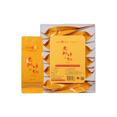 云夷武夷岩茶老枞水仙透明盒装