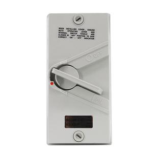 户外防水隔离开关三相四线UKF-4P63A/35A20A室外防雨负荷开关380V