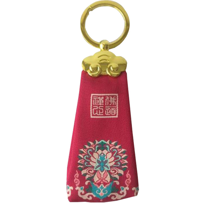 中国风禅意特色迷你小手包吉祥收纳袋包挂饰创意零钱包小首饰佛袋