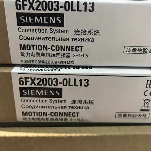 议价西门子6FX2003-0LL13电源插头直线式适用于 S-1FL6 HI 4 极绝