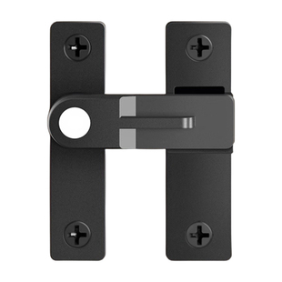 夜光定位插销门扣入户门二道锁厕所插销门栓免打孔推拉门锁扣搭扣