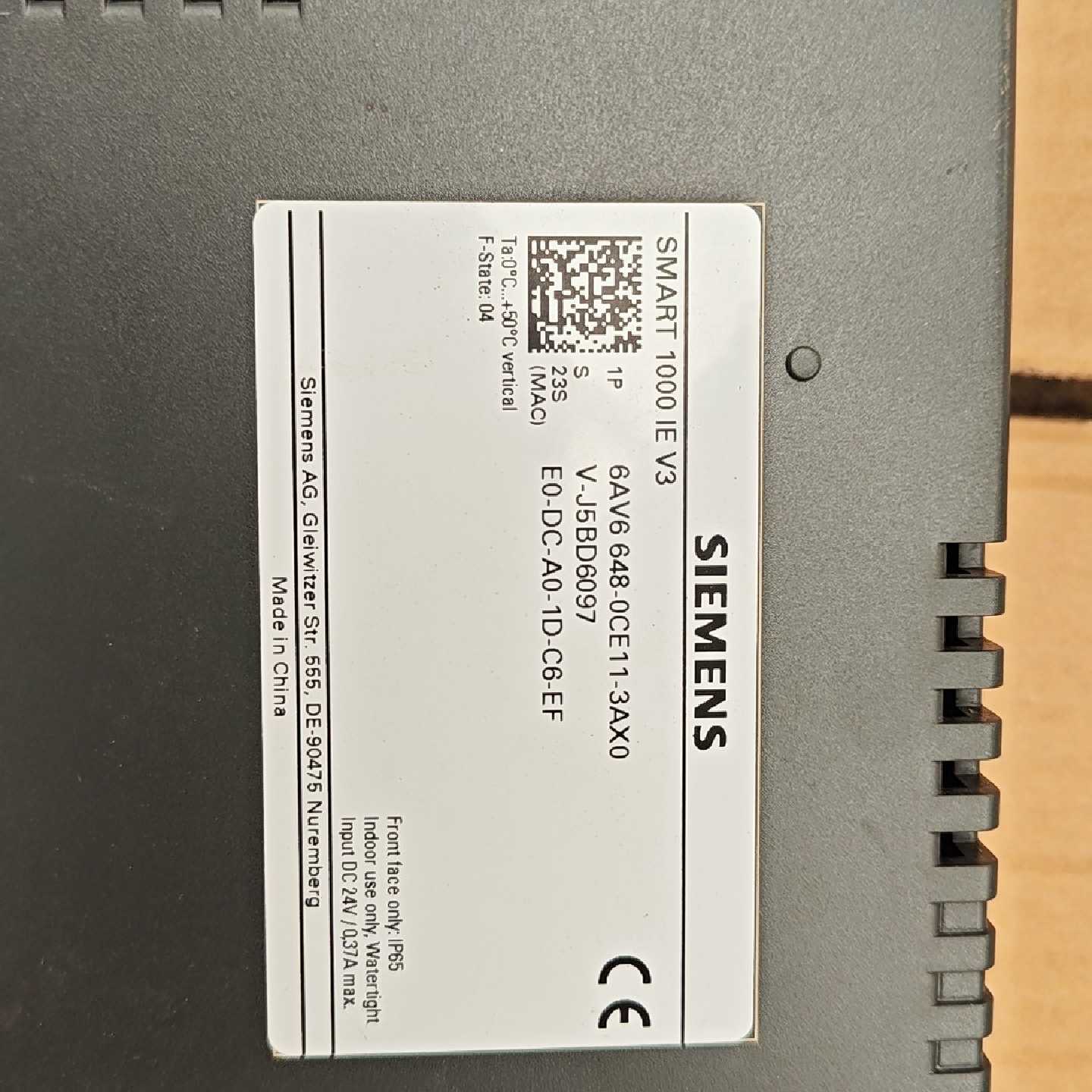 议价西门子触摸屏6AV6 648-0CE11-3AX0，拆机的，