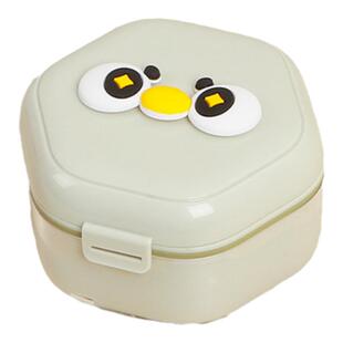 隐形牙套盒密封保持器收纳盒矫正器盒子扩弓器便携随身浸泡清洗盒